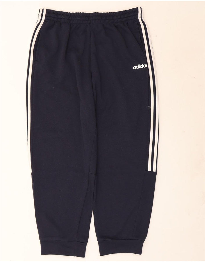 Adidas Herre Climalite træningsdragt Bukser Joggers XL Navy Blue Polyester
