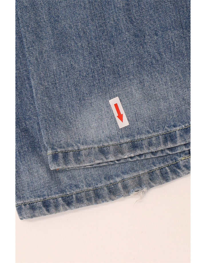 Levi's Boys Straight Jeans 7-8 år W24 L23 Blå Bomuld