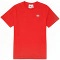 Adidas Herre T-Shirt Top Lille Rød Bomuld