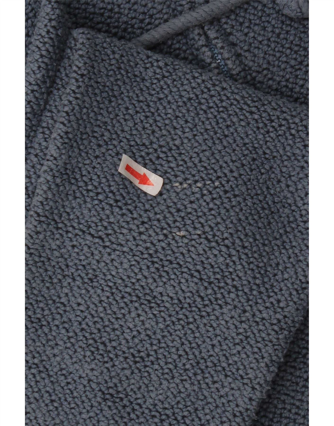 Weird Fish Dame Hættetrøje Sweater UK 12 Medium Blue Cotton