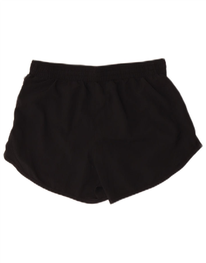 Nike Dame Dri Fit Sport Shorts UK 10 Small Black Polyester