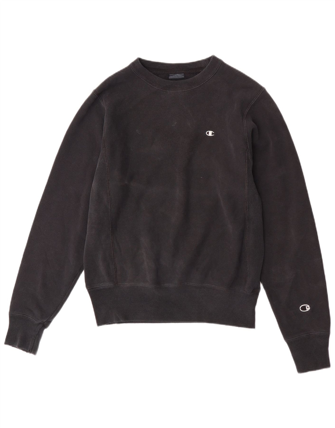 Champion Herre Sweatshirt Jumper XS Sort Bomuld