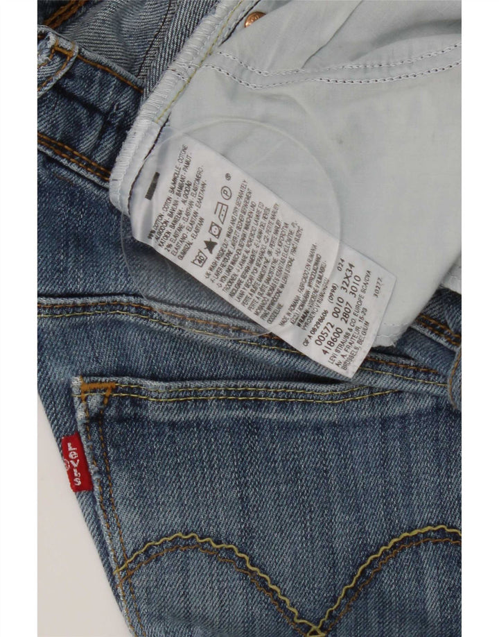 Levi's Dame Bootcut Jeans W32 L32 Blå Bomuld