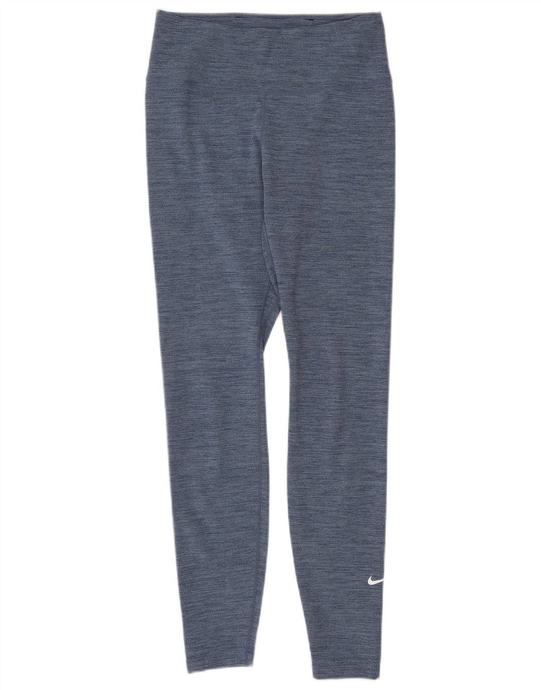 Nike Dame Dri Fit Leggings UK 8 Small Blue