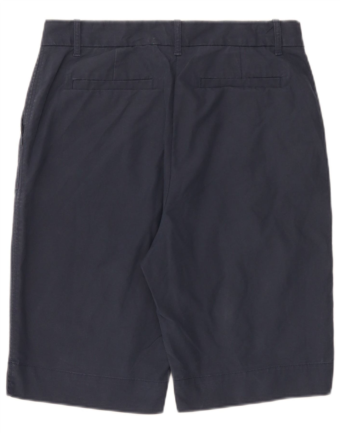 Marks & Spencer Chino Shorts til kvinder UK 12 Medium W32 Marineblå Bomuld