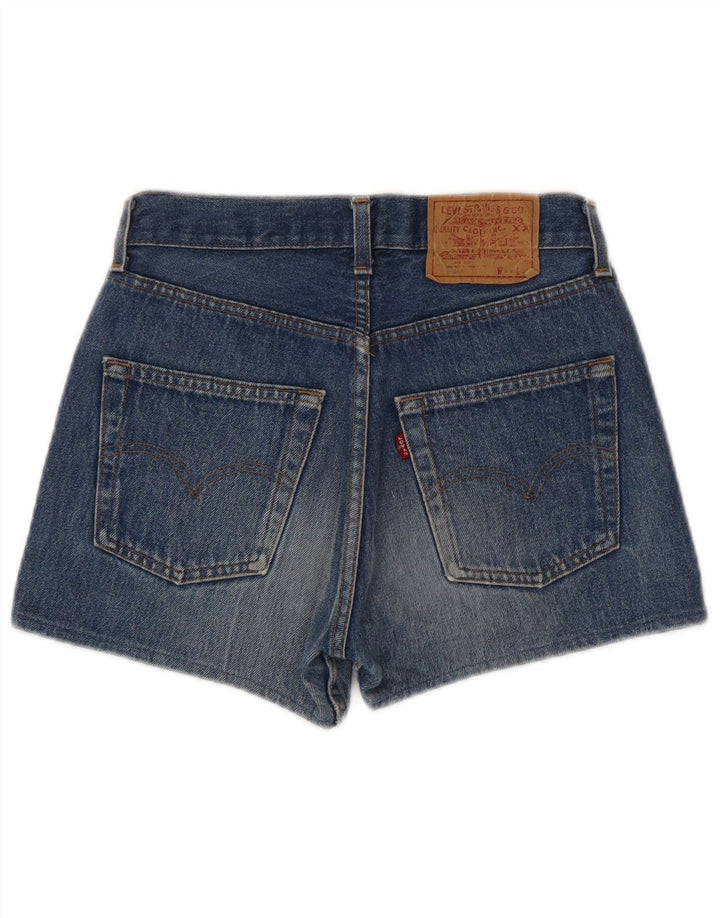 Levi's Womens 501 denimshorts W29 Medium Blue Bomuld