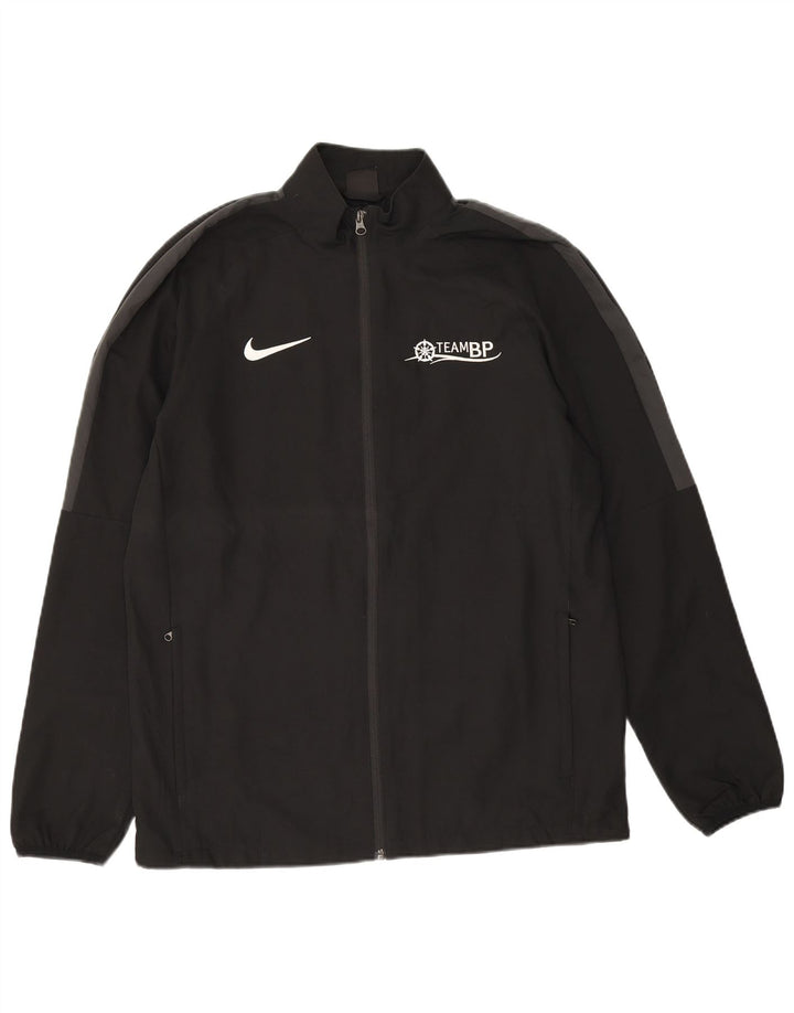 Nike Herre Dri Fit Grafisk træningsdragt Topjakke Stor Sort Colourblock