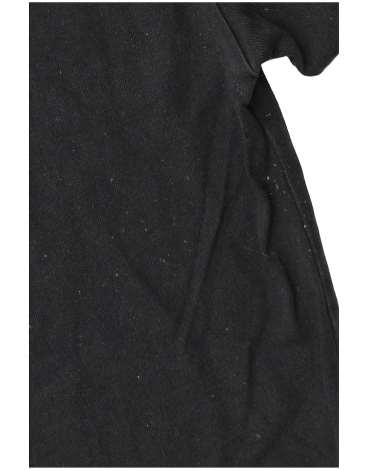 Converse Herre grafisk T-shirt Top Medium Sort Bomuld