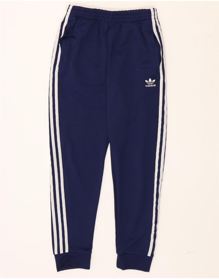 Adidas Træningsdragt til mænd Joggers Små marineblå polyester