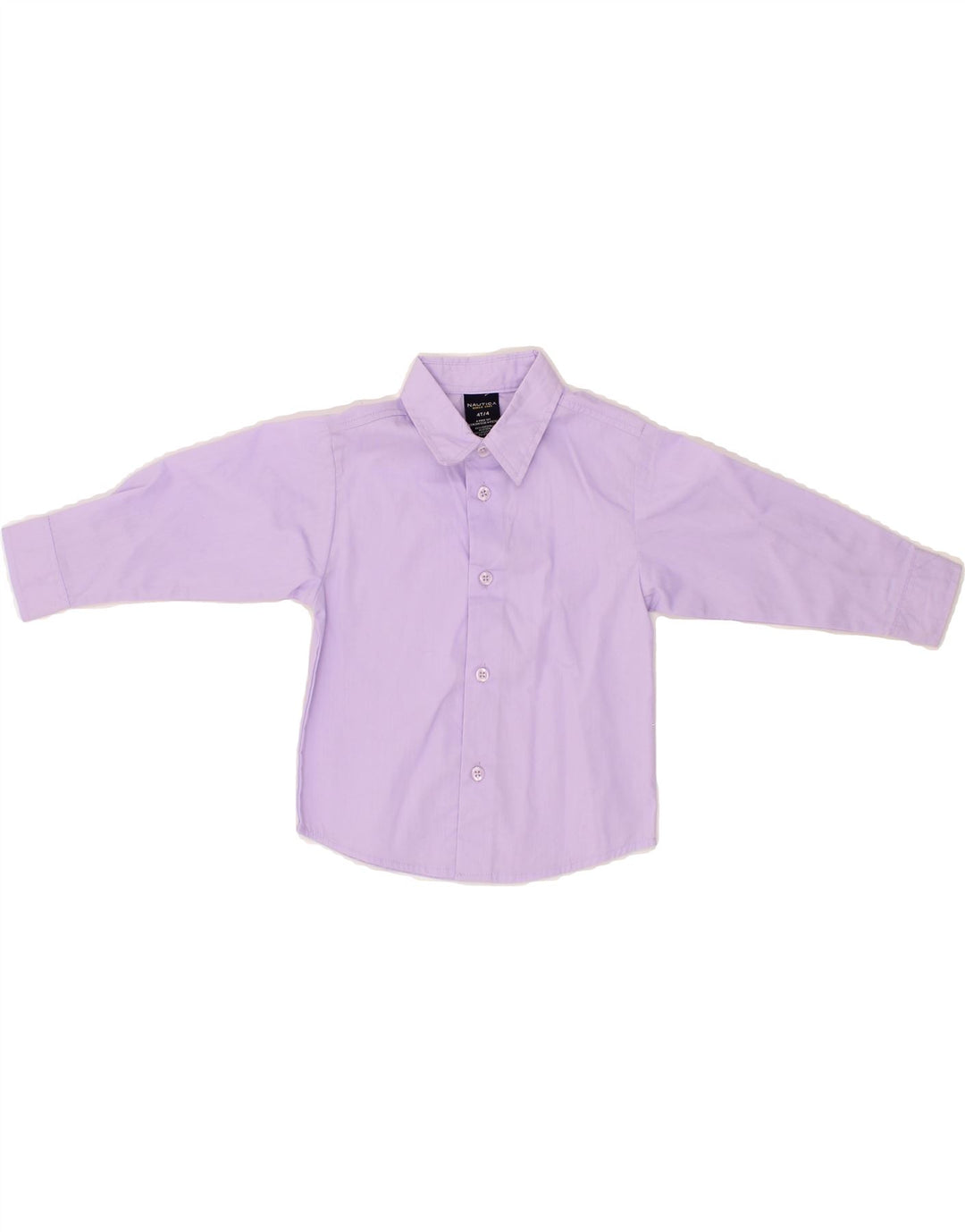 NAUTICA Boys Shirt 3-4 Years Purple Cotton Vintage Nautica and Second-Hand Nautica from Messina Hembry 