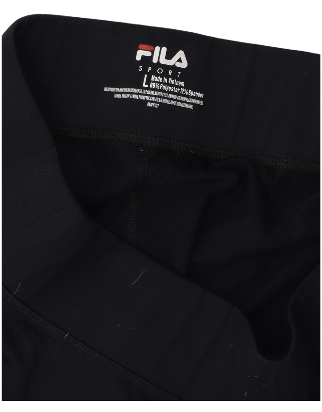 FILA Sportsshorts til kvinder UK 14 Large Navy Blue Polyester