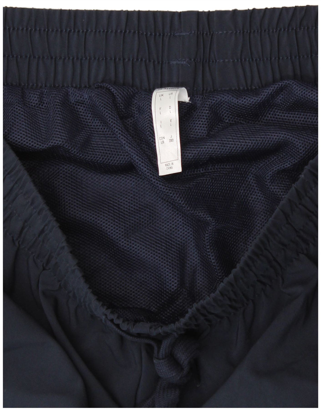 ADIDAS Mens Sport Shorts Large Navy Blue Polyester