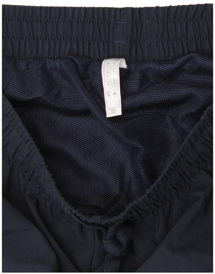 ADIDAS Mens Sport Shorts Large Navy Blue Polyester