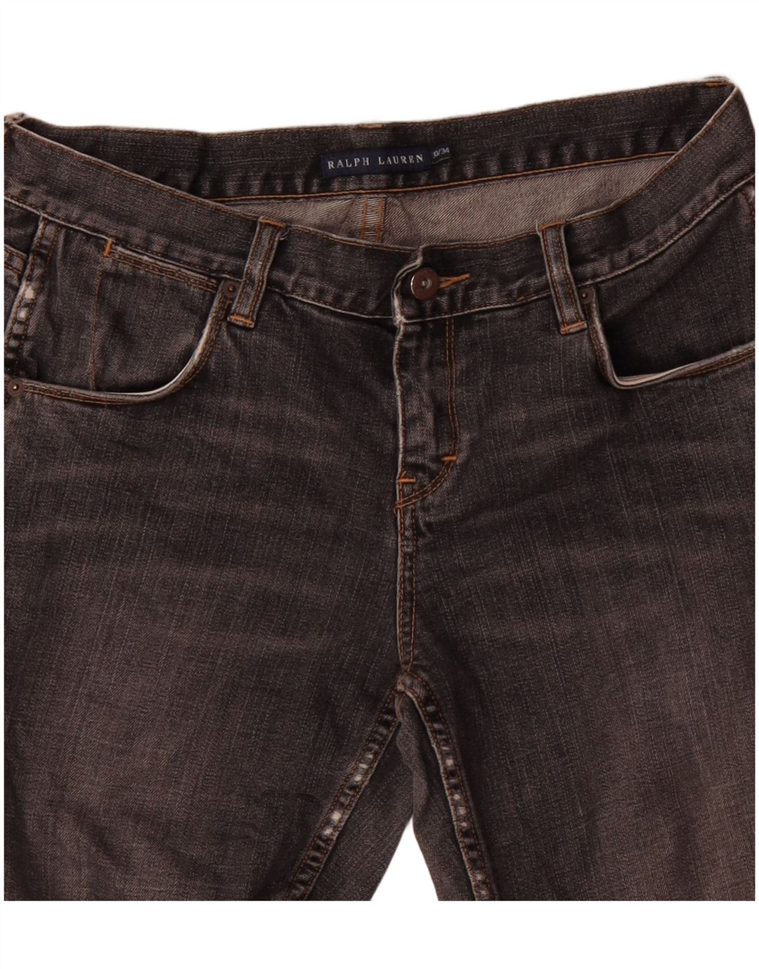 RALPH LAUREN Dame Bootcut Jeans W30 L29 Grå