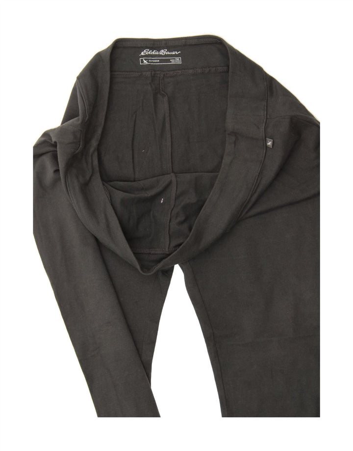 EDDIE BAUER Womens Leggings UK 20 2XL Black Vintage Eddie Bauer and Second-Hand Eddie Bauer from Messina Hembry 