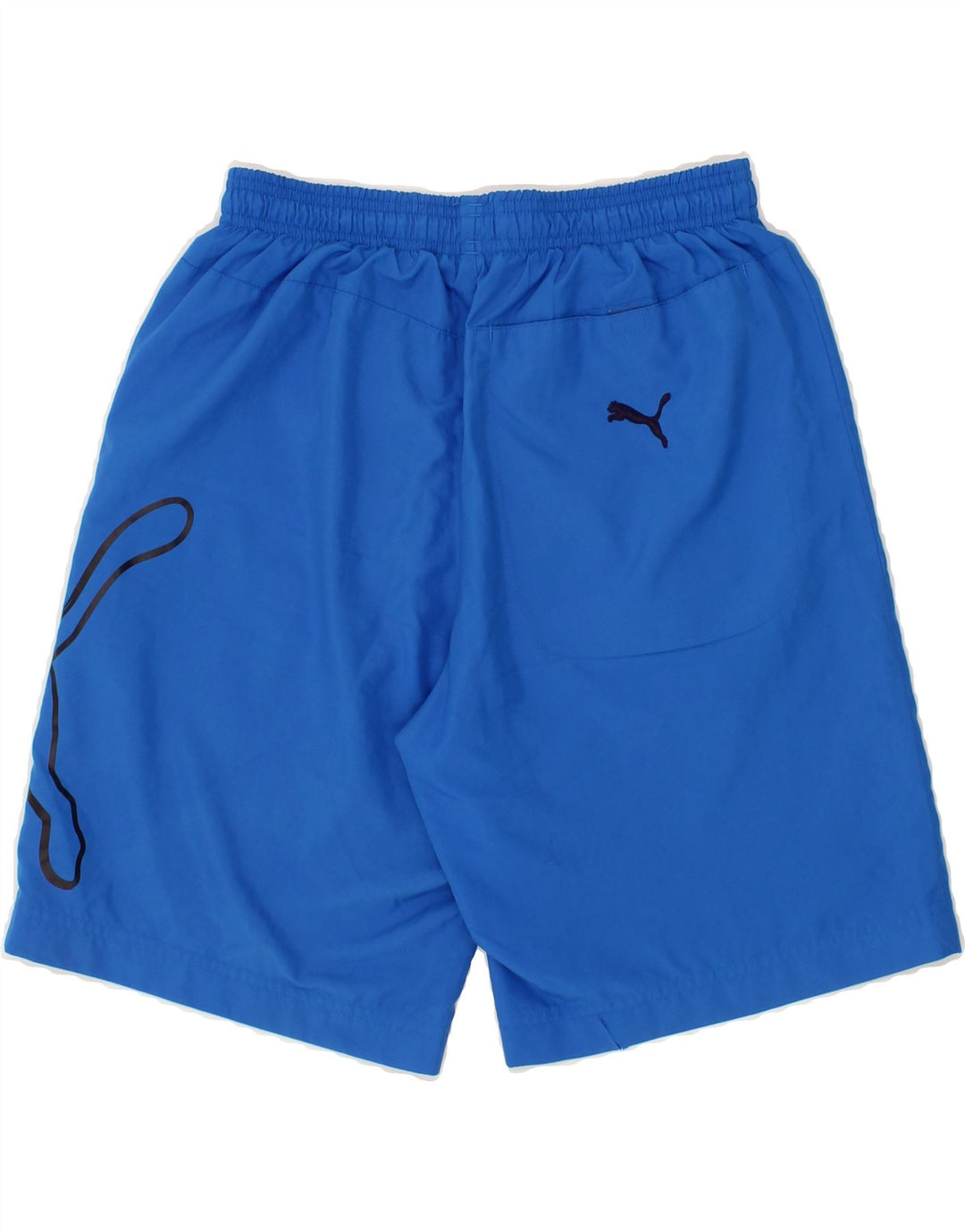 PUMA Mens Graphic Sport Shorts Small Blue Vintage Puma and Second-Hand Puma from Messina Hembry 
