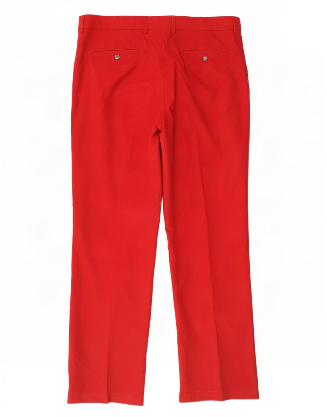 Kartel Herre Straight Suit Bukser W38 L33 Rød Polyester