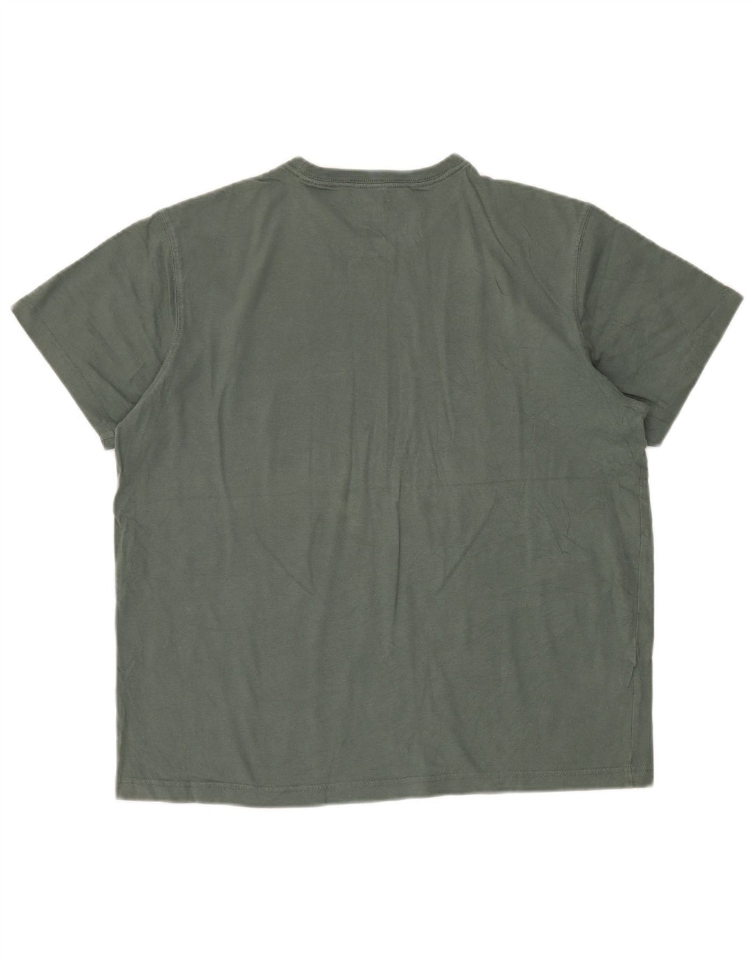 EDDIE BAUER Herre T-Shirt Top Stor Khaki Bomuld