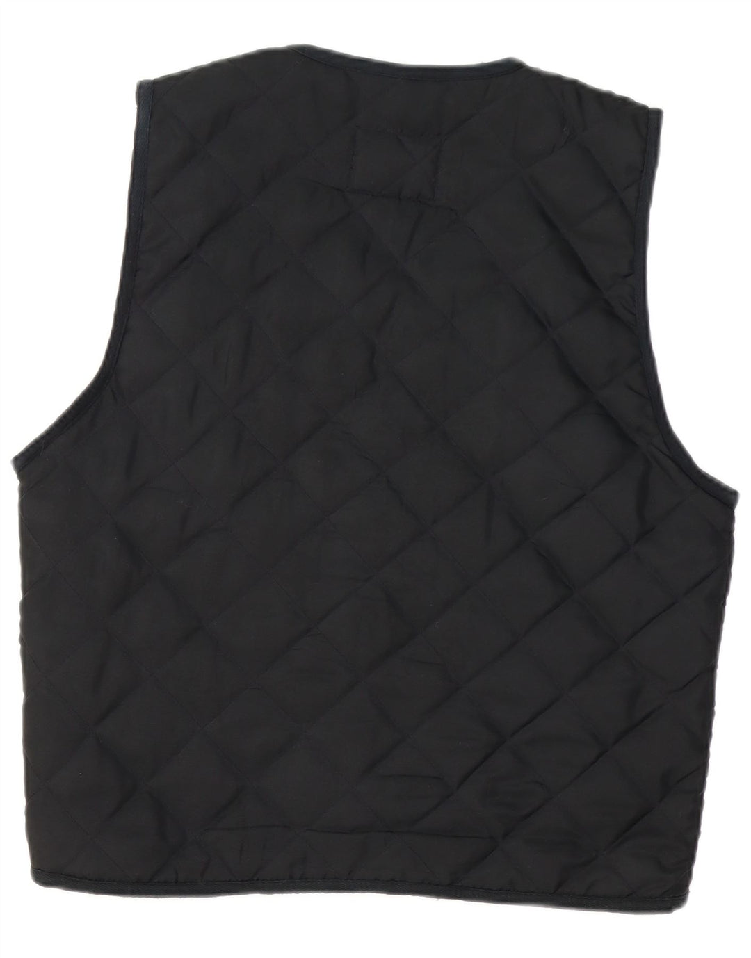 Mauritius Dame Quilted Gilet UK 16 Large Black Polyester