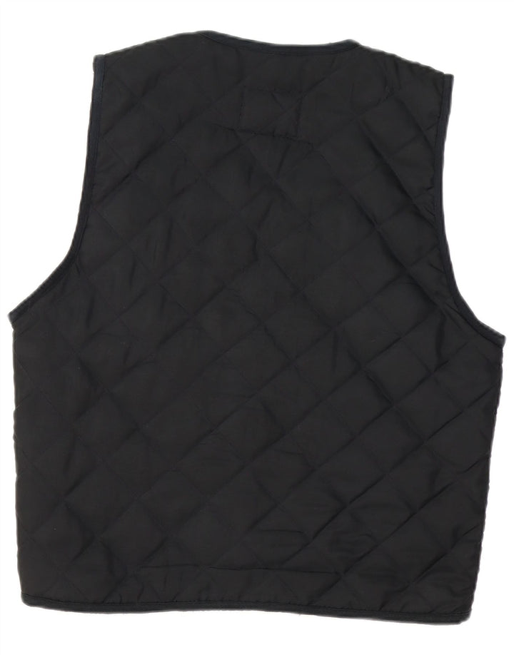 Mauritius Dame Quilted Gilet UK 16 Large Black Polyester
