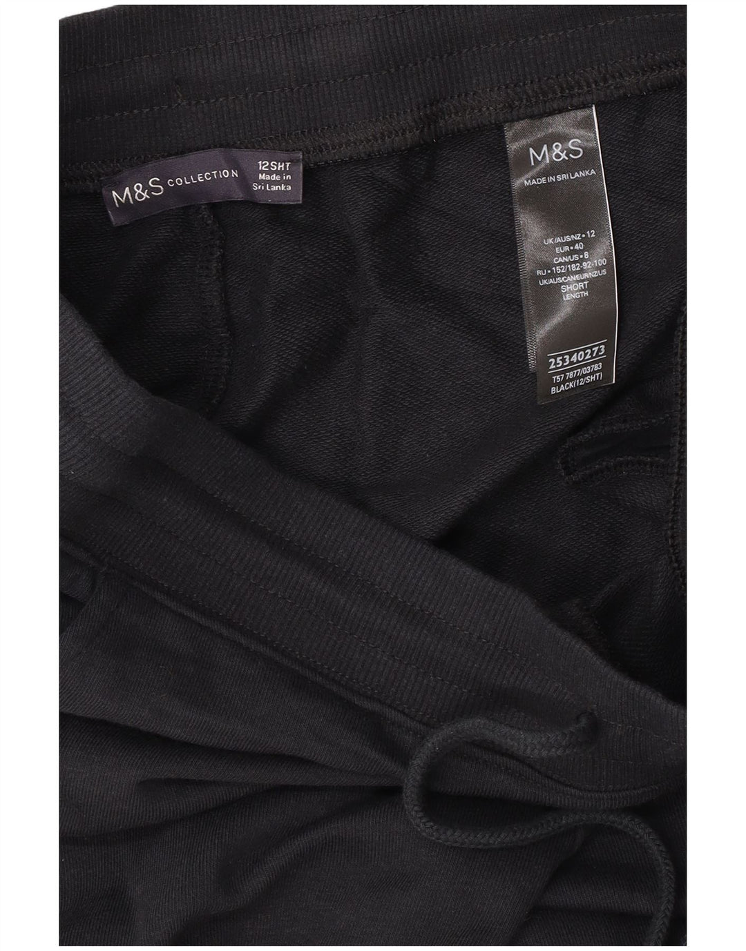 Marks & Spencer Træningsdragt til kvinder Joggers UK 12 Medium Navy Blue