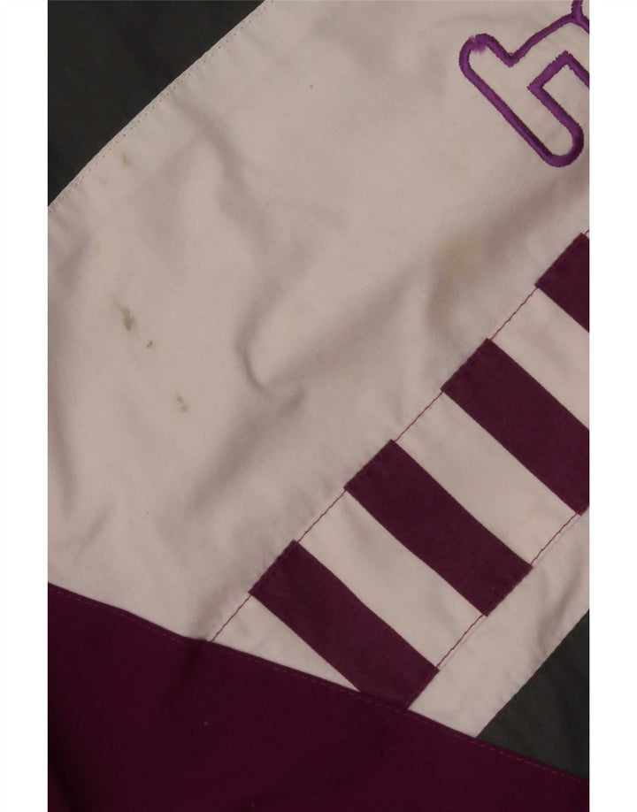 Hummel Herre Pullover Grafisk træningsdragt Top Jakke 2XL Lilla Colourblock