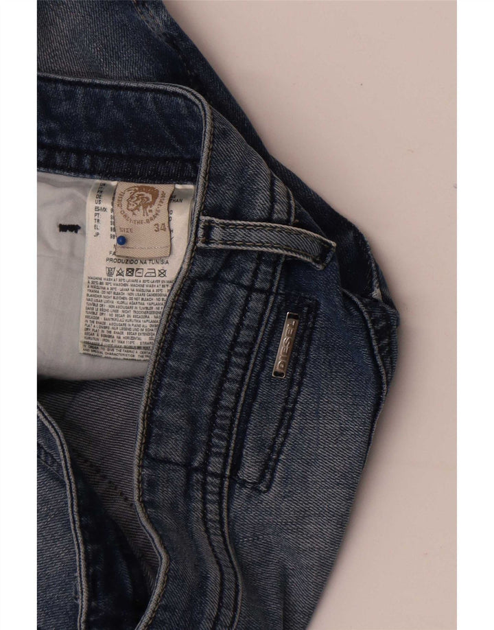 Diesel Herre Slim Jeans W34 L34 Blå Bomuld