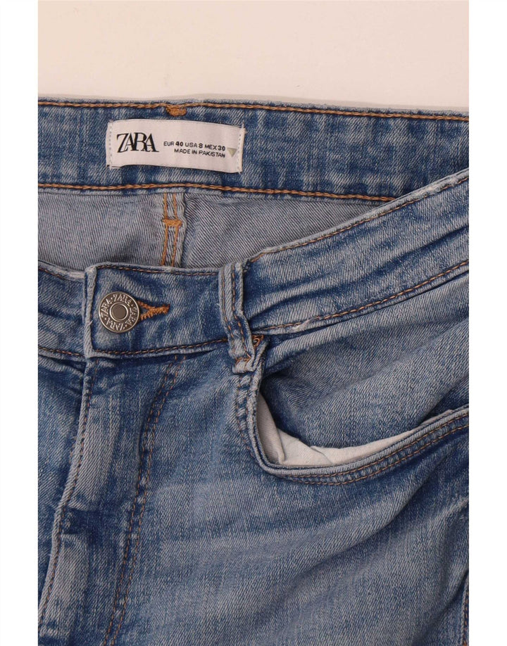 Zara Dame Skinny Jeans EU 40 Medium W30 L28 Blå