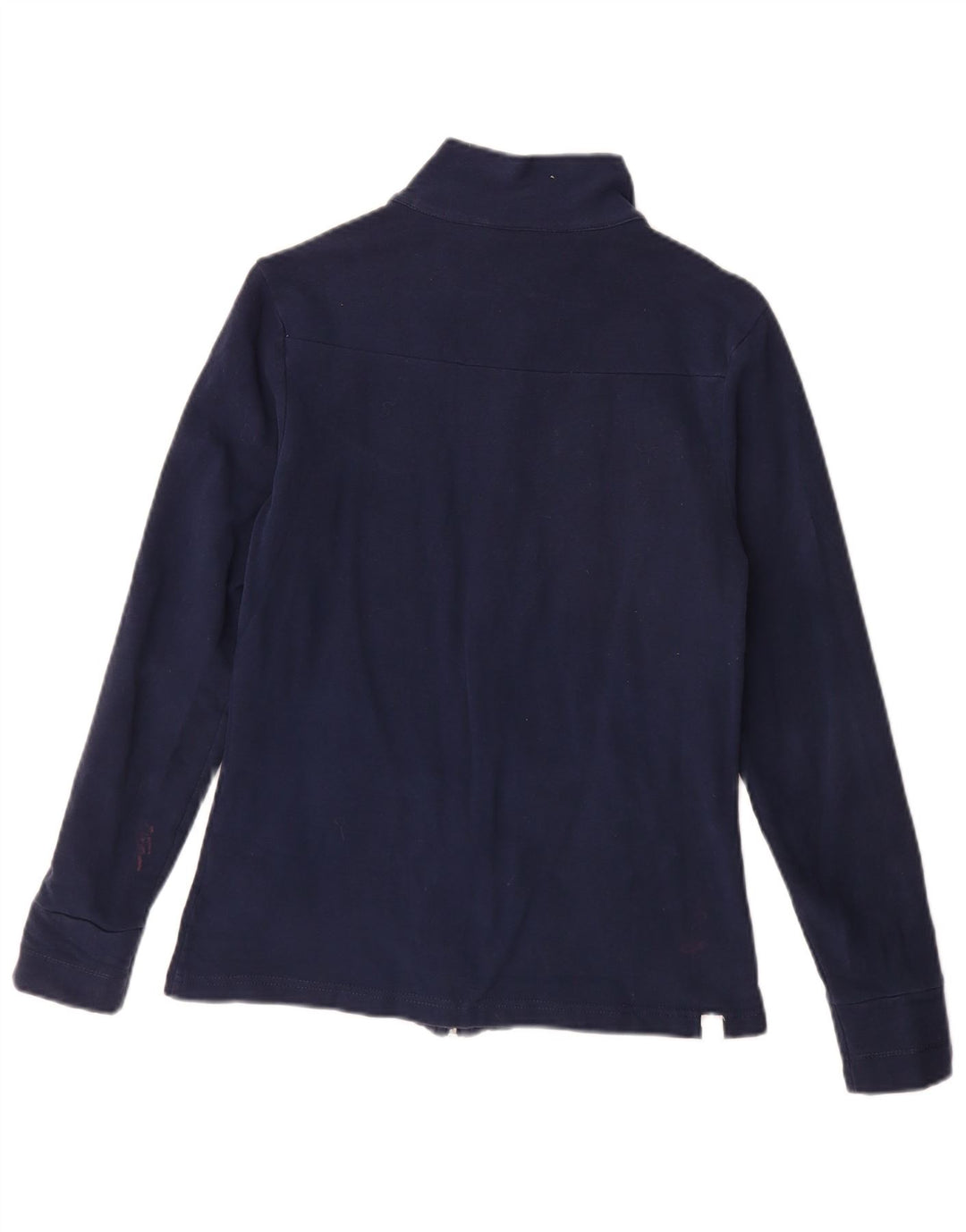 ADIDAS træningsdragt topjakke til kvinder UK 12 Mellem marineblå bomuld