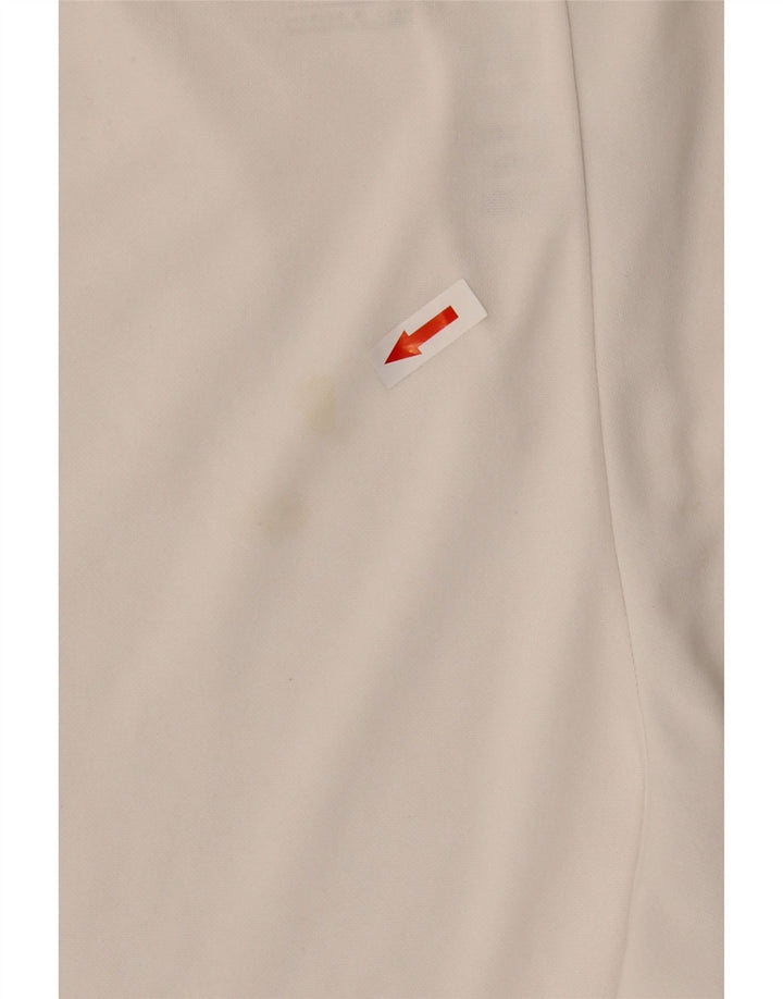 Nike Herre Dri Fit sportsshorts store hvide polyester