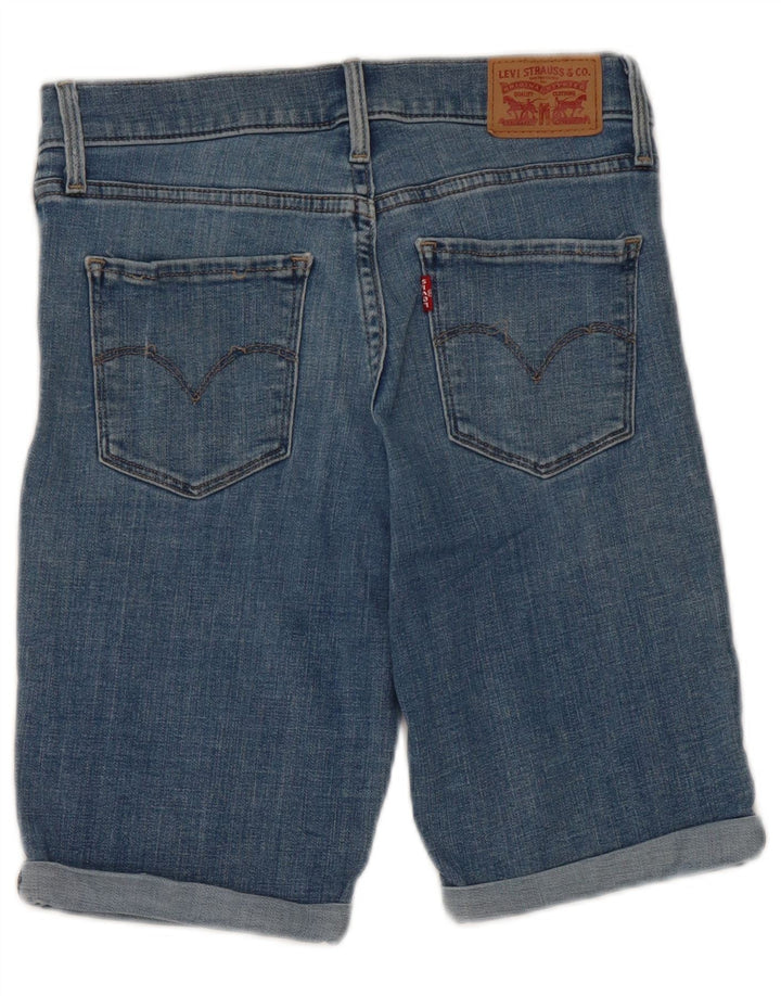 Levi's denimshorts til kvinder W26 Små blå bomuld