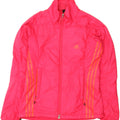 ADIDAS Womens Oversized Padded Jacket UK 8/10 Small Pink Polyester Vintage Adidas and Second-Hand Adidas from Messina Hembry 