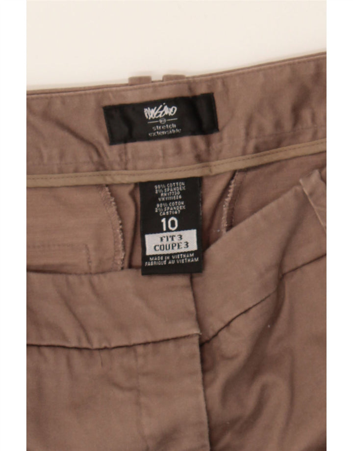 MOSSIMO Womens Casual Shorts US 10 Large W32  Brown Cotton Vintage Mossimo and Second-Hand Mossimo from Messina Hembry 