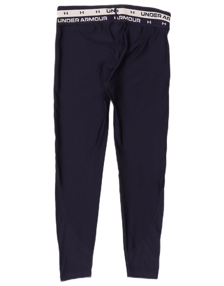 Under Armour piger grafiske leggings 11-12 år store marineblå polyester