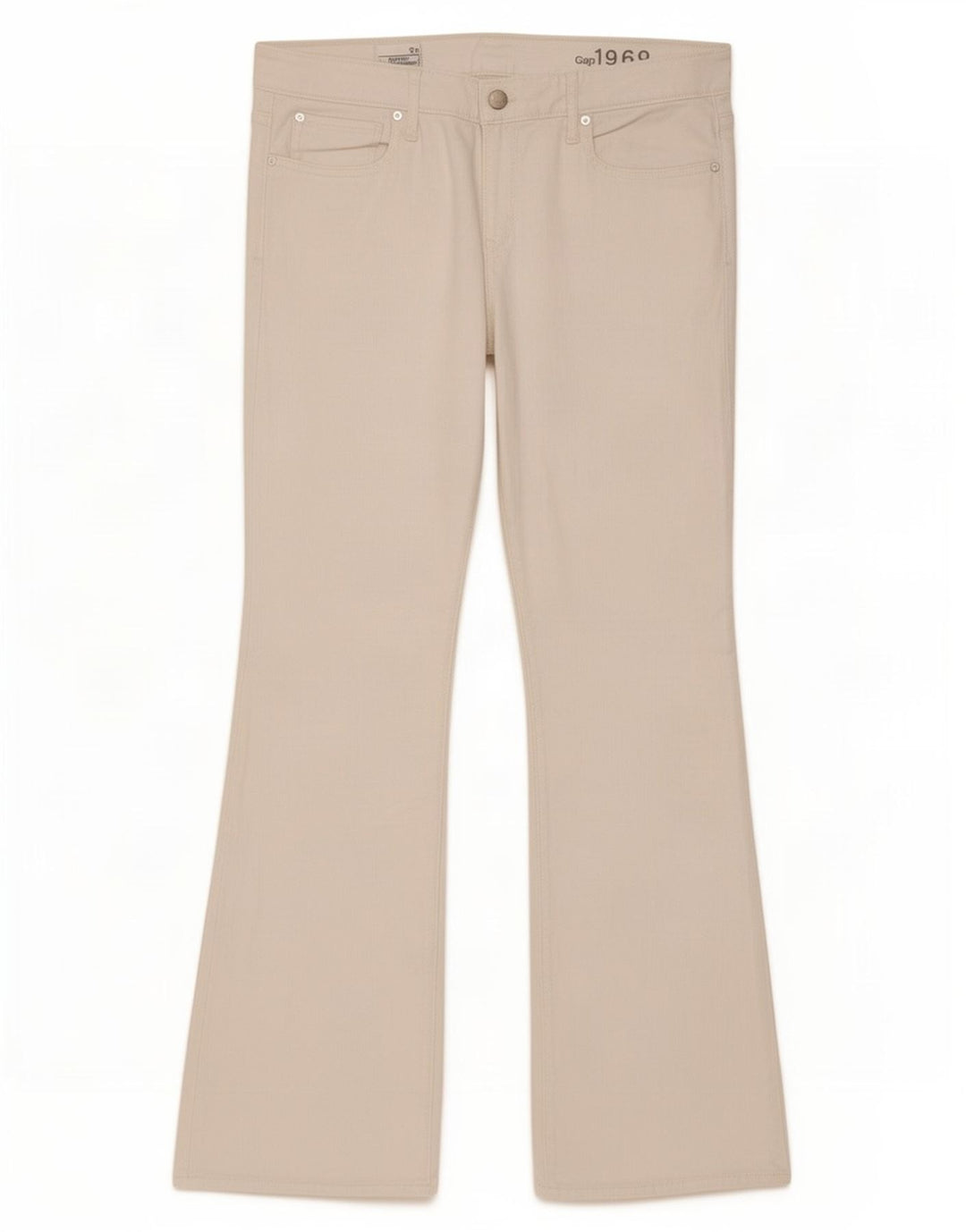 Gap Dame Sexet Bootcut Jeans W31 L32 Hvid Bomuld