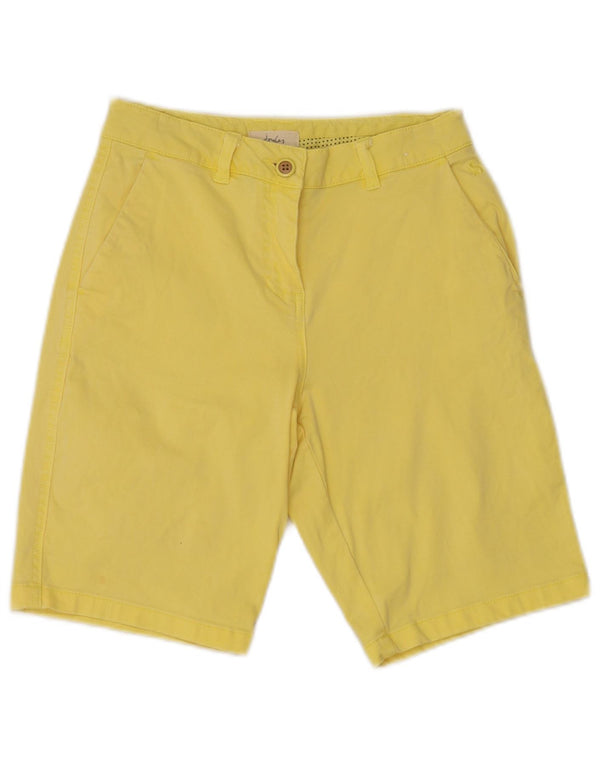 Joules Chino Shorts til kvinder UK 8 Small W26 Yellow Bomuld