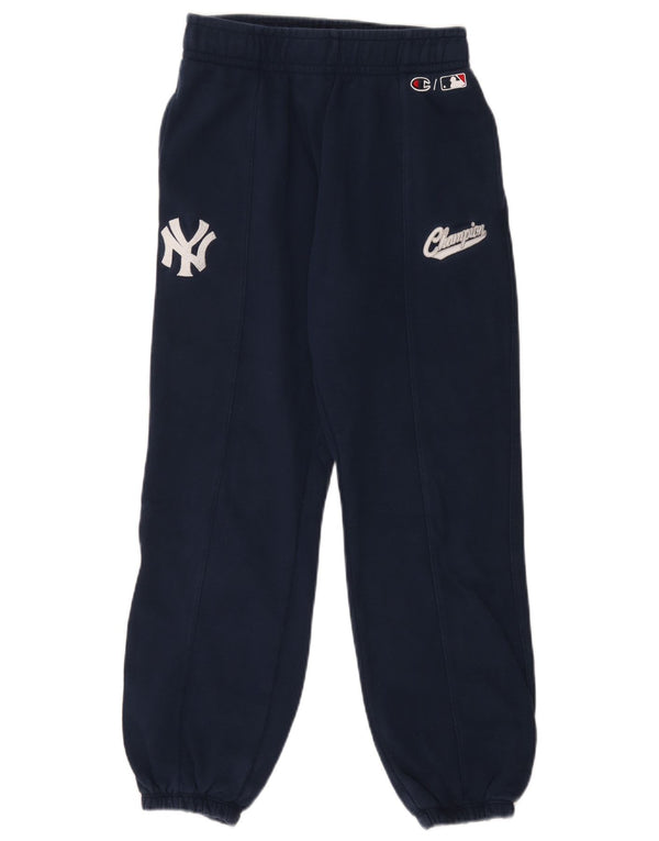 Champion Herre New York Yankees træningsdragt Bukser Joggers Small Navy Blue