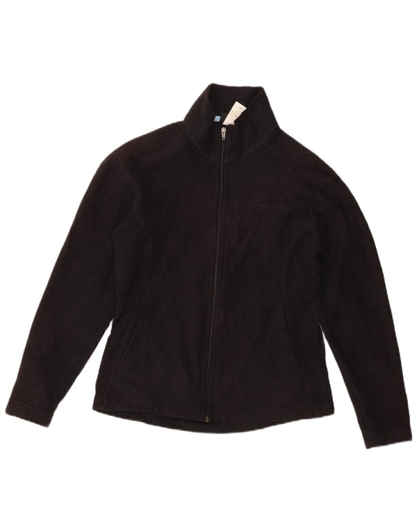 Patagonia Dame Fleecejakke UK 10 Lille Sort Polyester