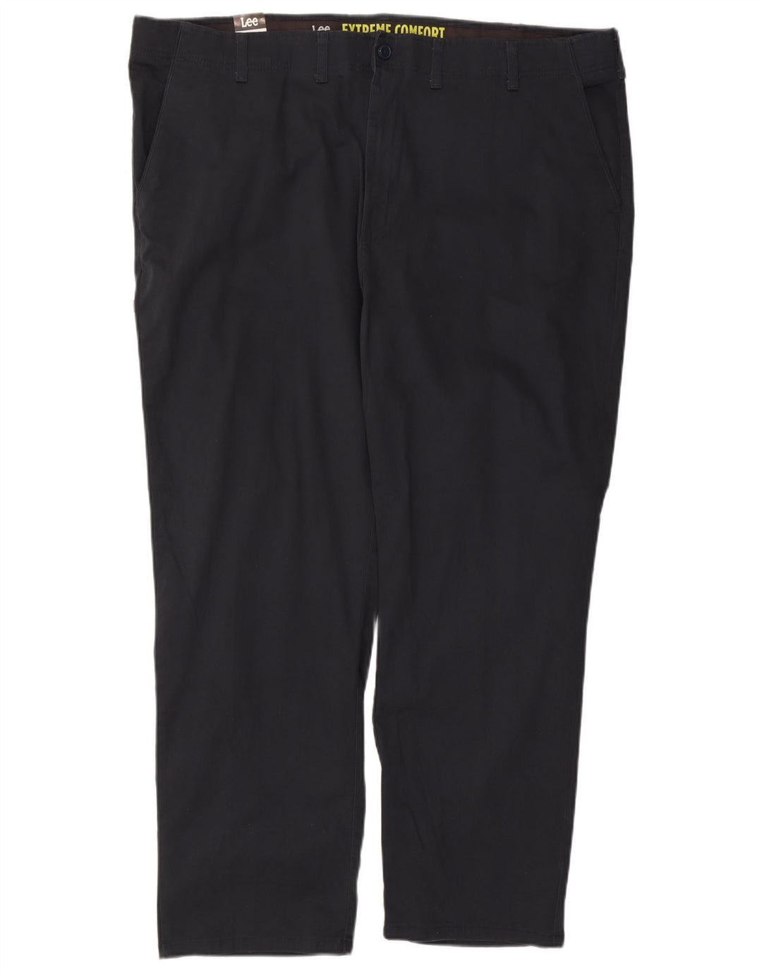 LEE Mens Extreme Comfort Lige Chinobukser W48 L30 Marineblå Bomuld