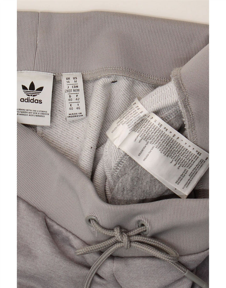 Adidas Dame træningsdragt Bukser Joggers UK 14 Large Grå Polyester