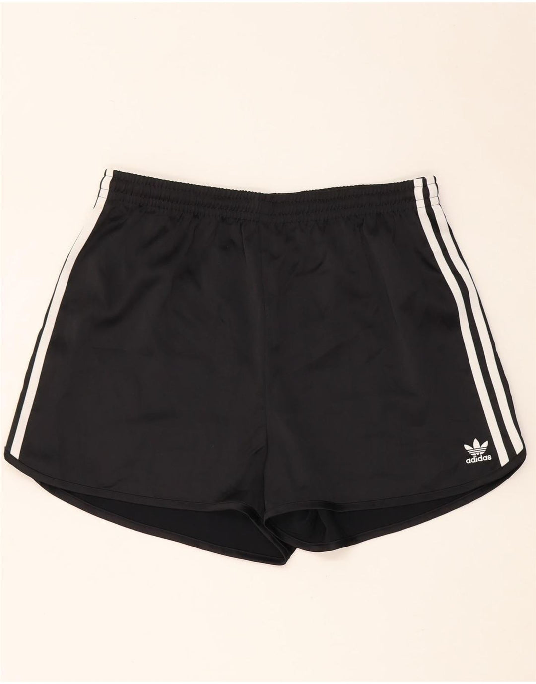 ADIDAS sportsshorts til kvinder UK 16/18 Large Black Polyester