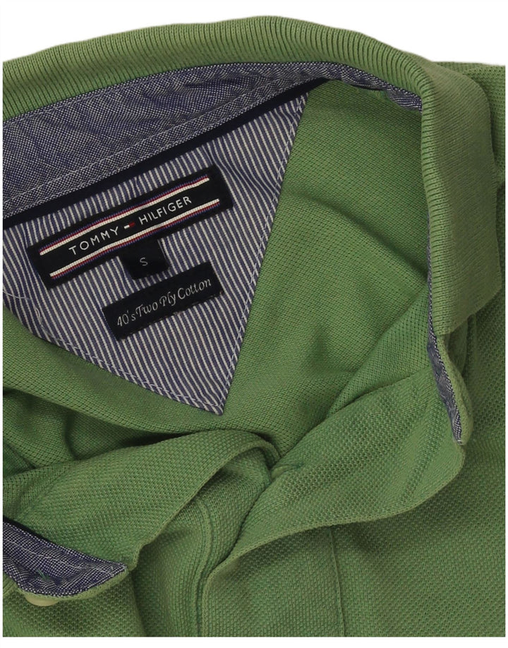 Tommy Hilfiger Herre Polo Shirt Lille Grøn Bomuld