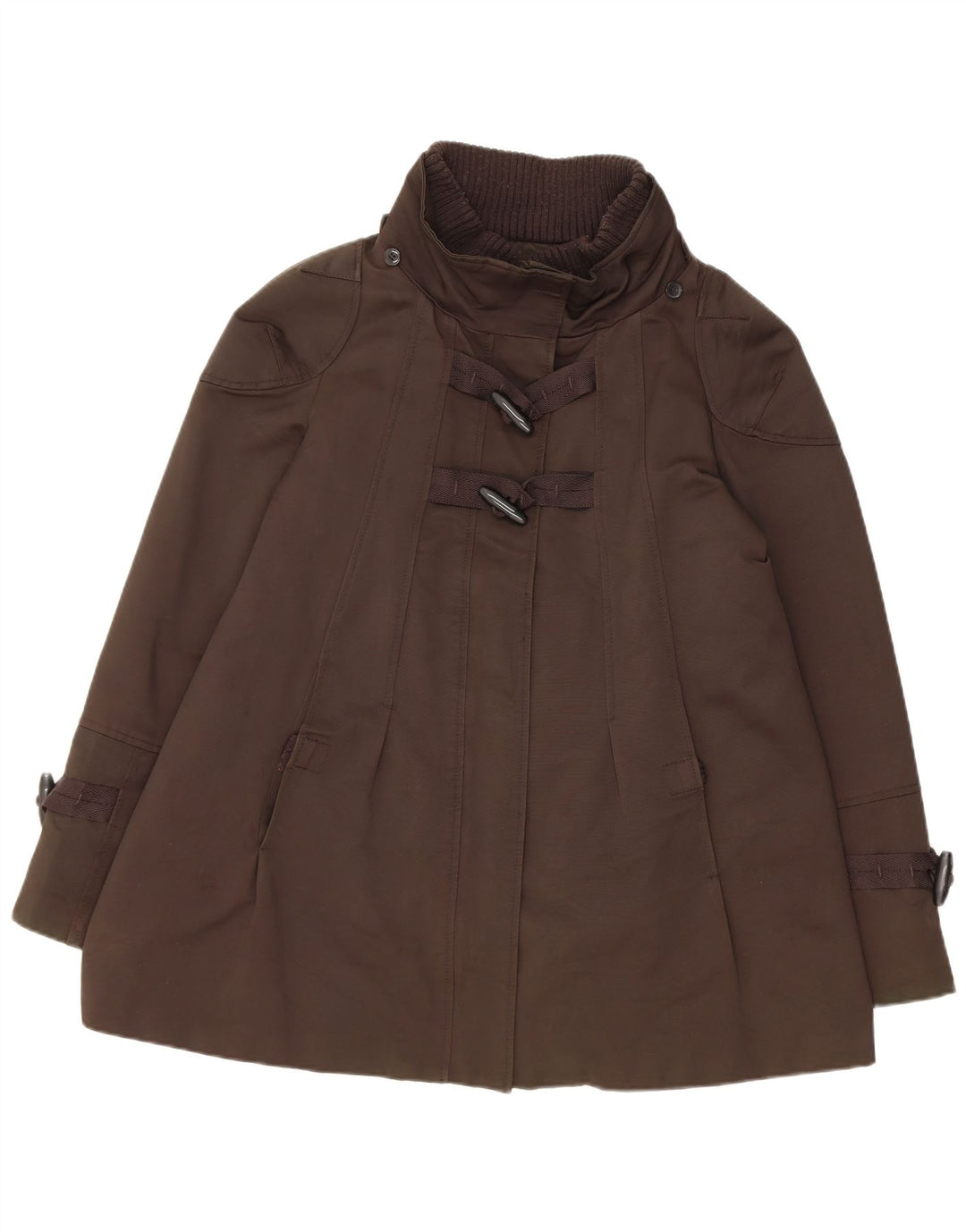 Zara Dame Duffle Jacket UK 18 XL Brun