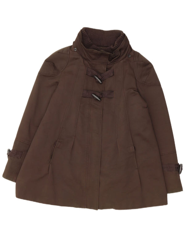Zara Dame Duffle Jacket UK 18 XL Brun