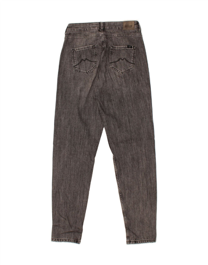 MUSTANG Womens Tapered Jeans W26 L30 Grey Cotton Vintage Mustang and Second-Hand Mustang from Messina Hembry 