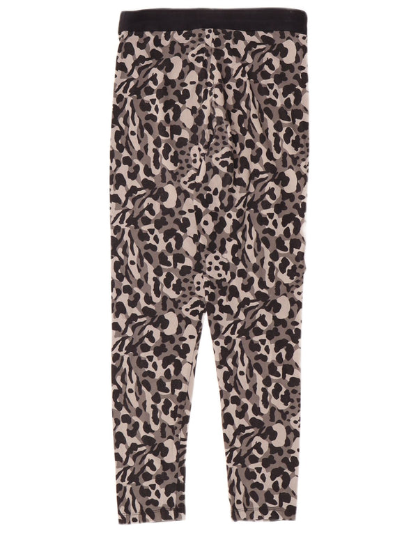 Puma Girls Leggings 11-12 år Grå dyreprint bomuld