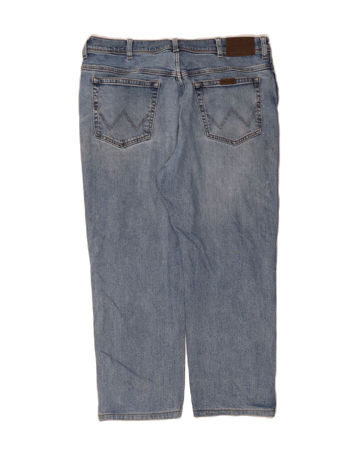WRANGLER Mens Straight Jeans W40 L30 Blue Cotton Vintage Wrangler and Second-Hand Wrangler from Messina Hembry 