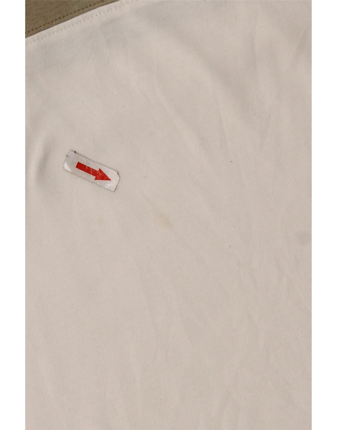 ADIDAS grafisk sweatshirt til mænd Medium Off White Colourblock Bomuld