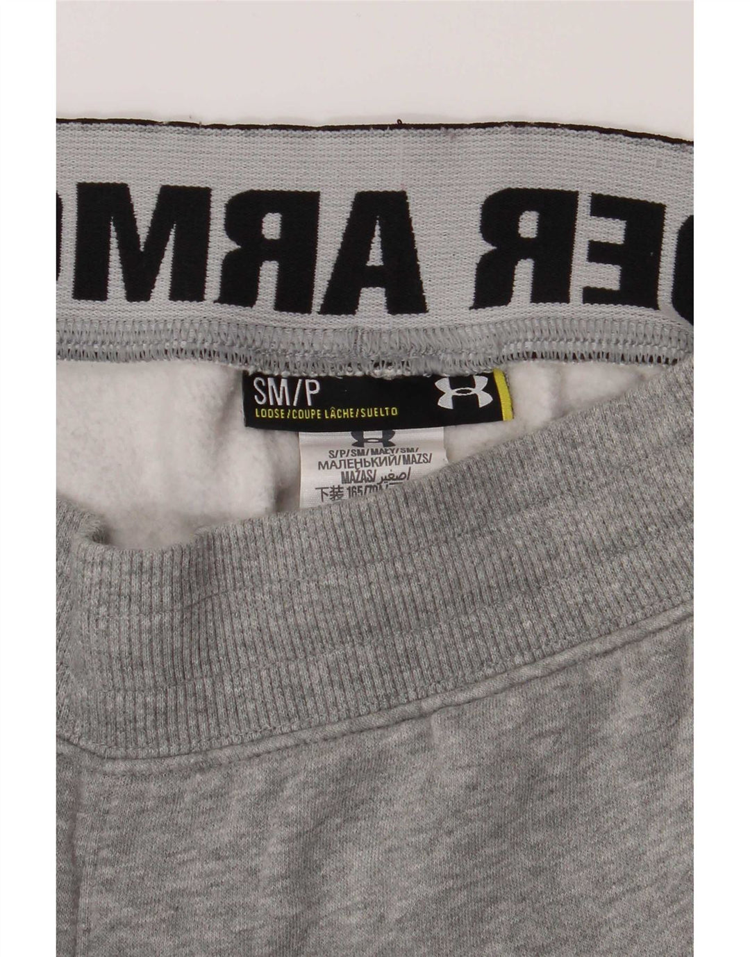 Under Armour Herre Loose Fit træningsdragt Bukser Små grå bomuld