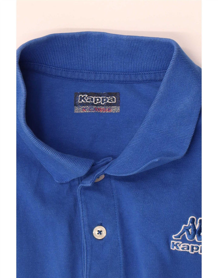 Kappa herre poloshirt XL blå